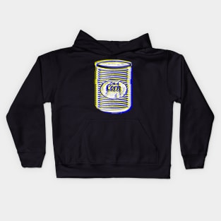 Can of Corn - Almost Black and White 2023 Season Kids Hoodie